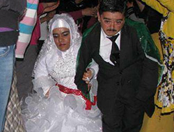 Damat 1.20, gelin, 1.10 boyunda!.