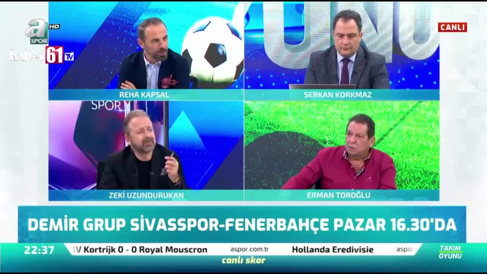 Erman Toroğlu: Sturridge'in topladığı çakmakları görmeyen gözlemcilerin gözlerini öpeyim. 14.12.2019