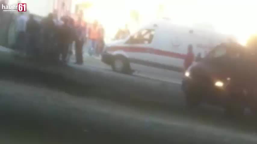 Trabzon'da kaza - 2 yaralı. 16.11.2019