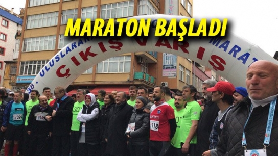 38’inci Uluslararası Trabzon Yarı Maratonu başladı