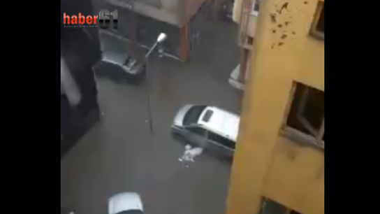 Su baskını Vakfıkebir'i de vurdu