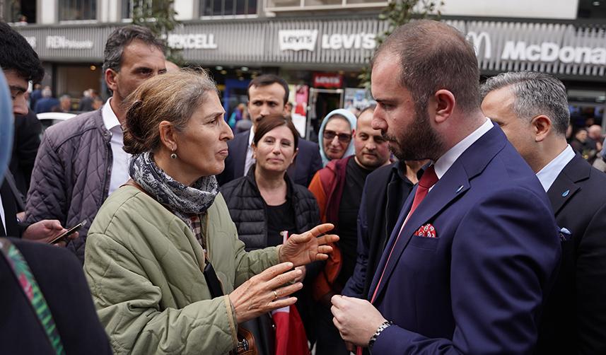 DEVA Partisi Trabzon İl Başkanı Kubilay Çiçek ikna turlarında
