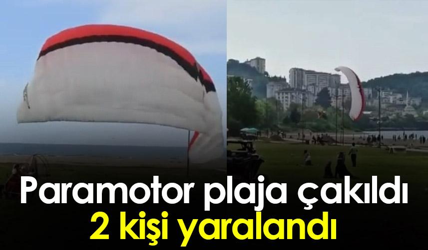 Ordu’da paramotor kazası: 2 yaralı