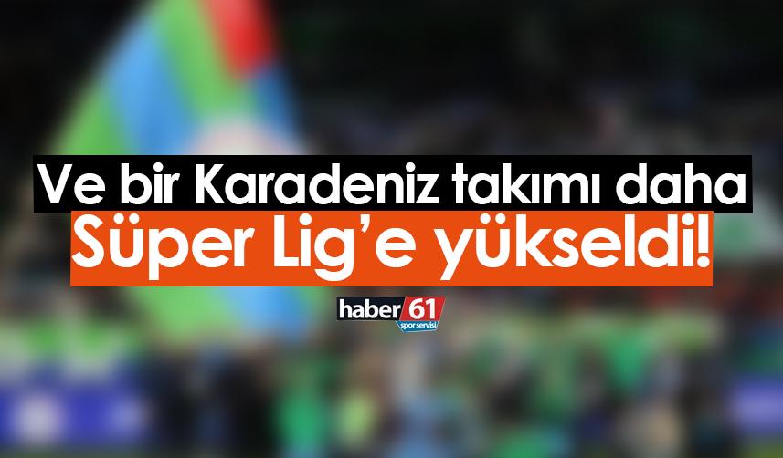 Çaykur Rizespor yeniden Süper Lig'de