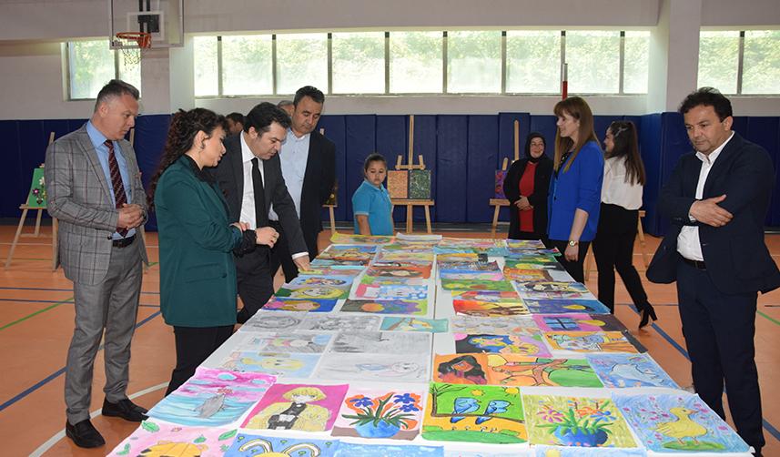 Giresun Espiye'de resim sergisi açıldı