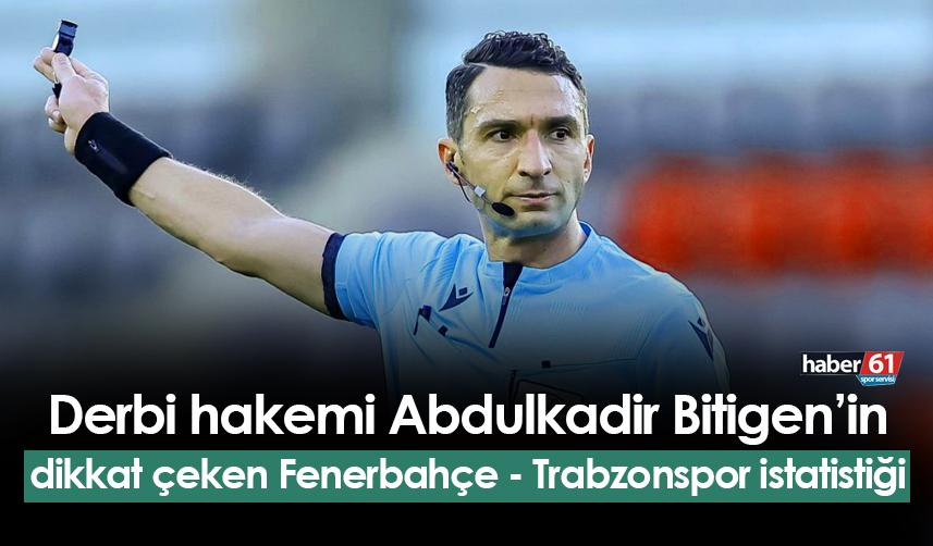 Fenerbahçe - Trabzonspor maçının hakeminin dikkat çeken karnesi! Her iki takıma da...