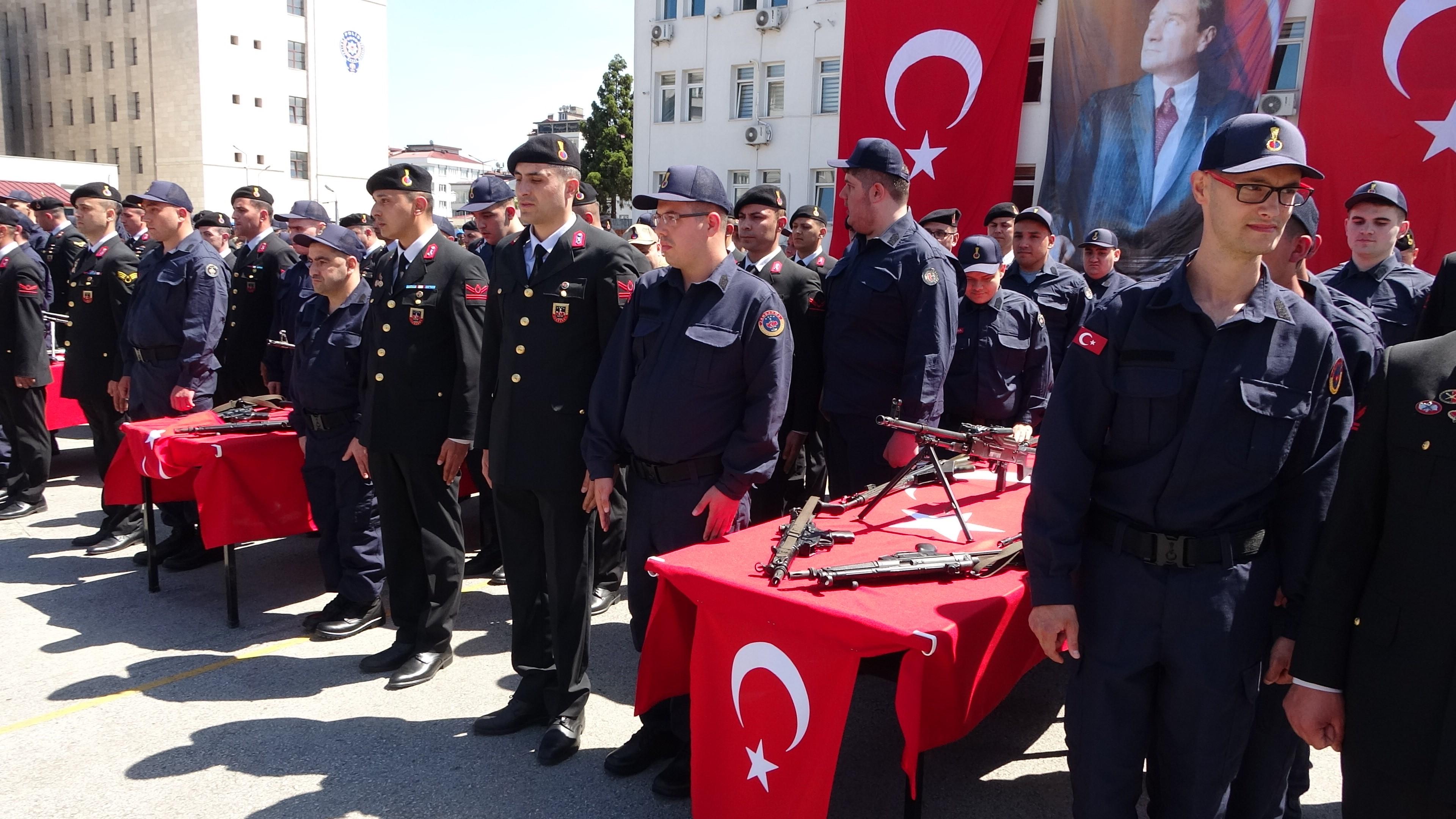 Ordu’da engelli bireyler bir günlük asker oldu