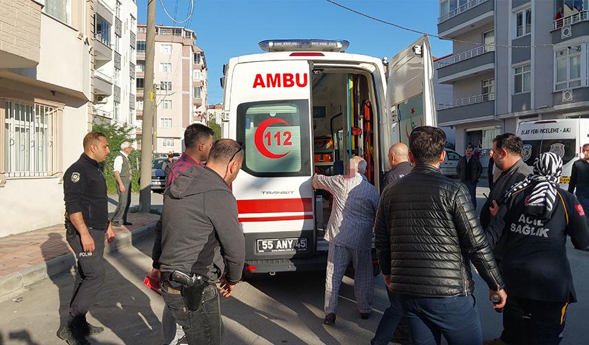 Samsun'da evlenmek için anlaşan yaşlı çift çıkan kavgada birbirini darbetti
