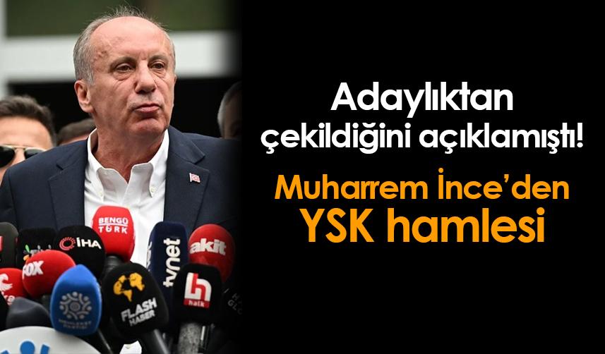 Cumhurbaşkanı adaylığından çekildiğini açıklamıştı! Flaş gelişme