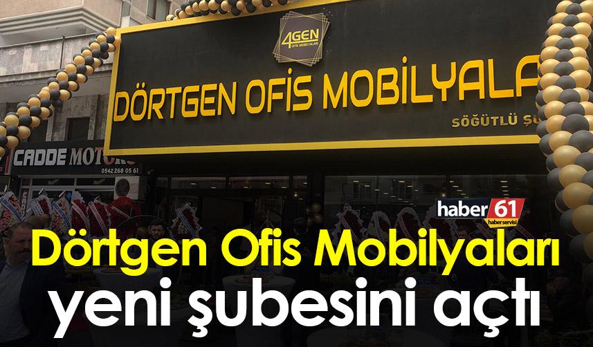 Trabzon’da Dörtgen Ofis Mobilyaları yeni şubesini açtı