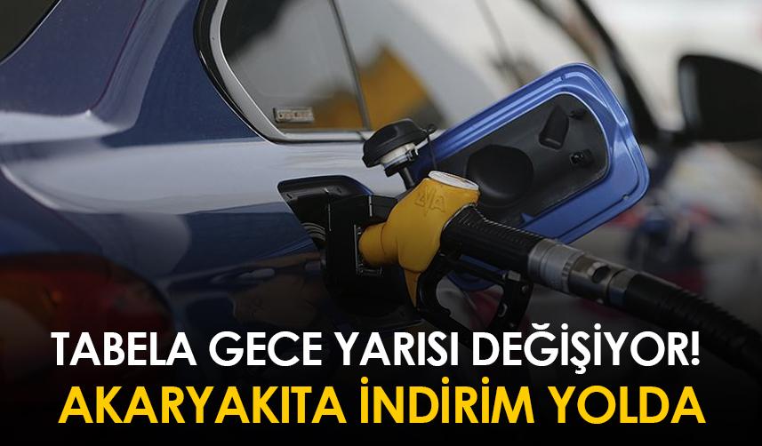 Bu gece yarısı benzine büyük indirim geliyor! İşte yeni fiyatlar