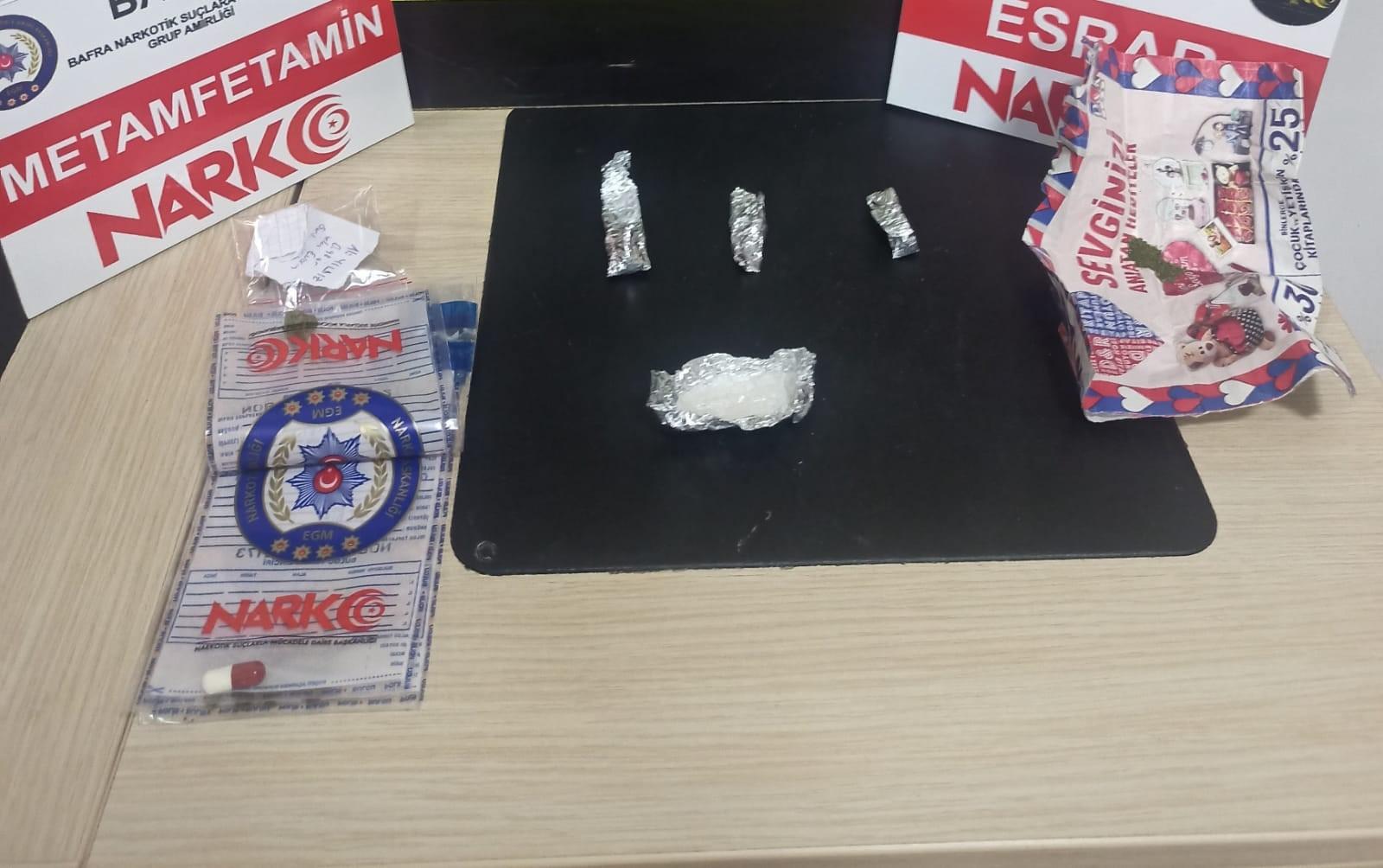 Samsun'da cezaevinden çıktı! Uyuşturucudan yakalandı
