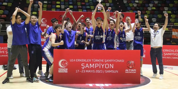 U14 Erkekler Türkiye Şampiyonası Samsun'da düzenlendi
