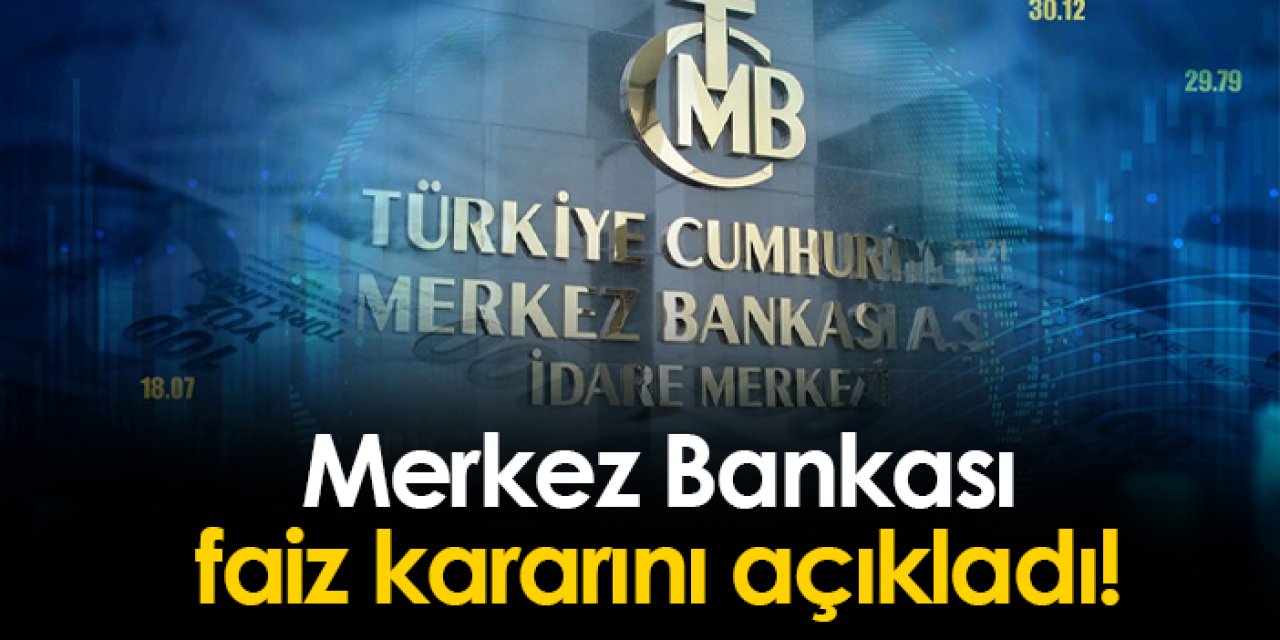 Merkez Bankası repo ihale faiz oranının yüzde 8,5 düzeyinde sabit tutulmasına karar verdi. 25-05-2023