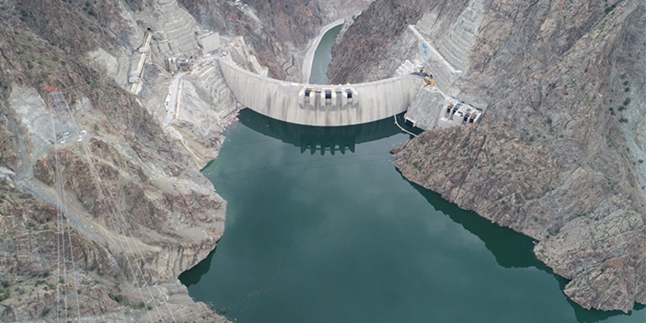 Artvin'deki Yusufeli Barajı'nda ilk elektrik test üretimi yapılacak