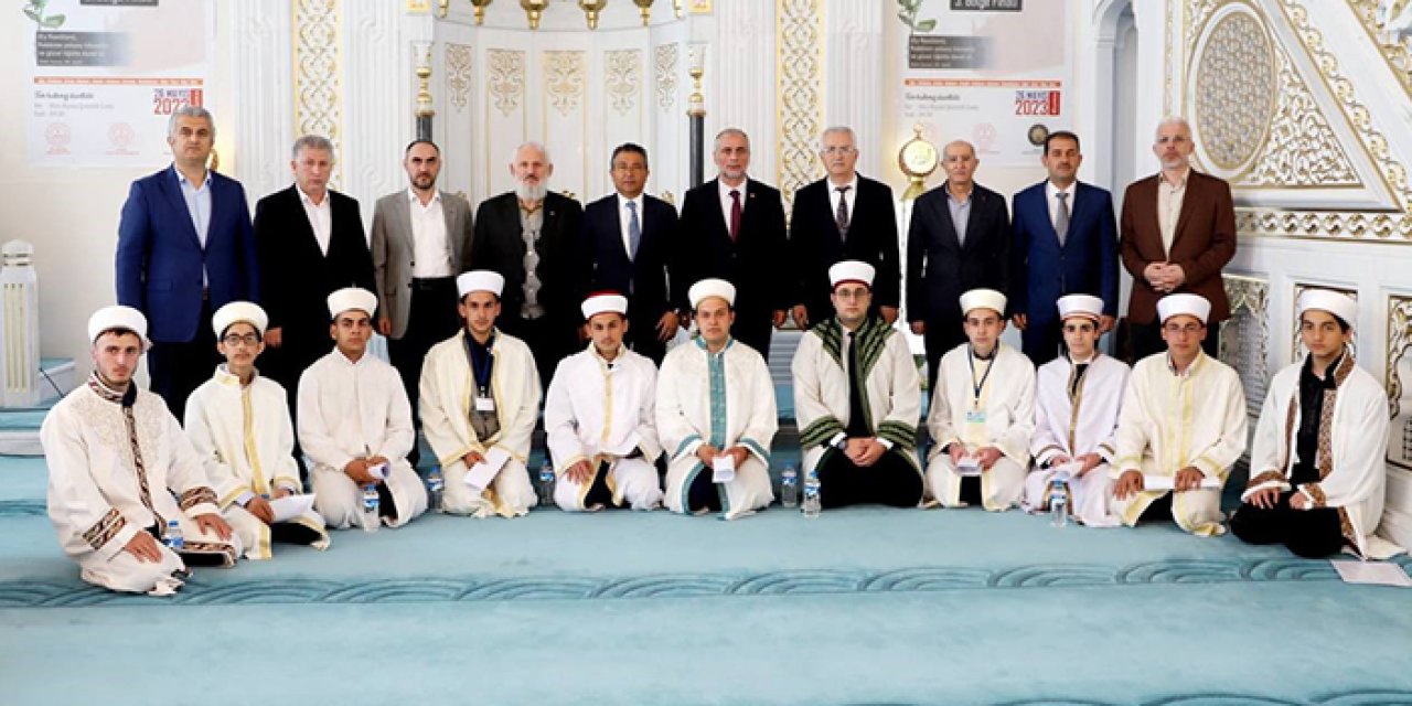 Bayburt'ta Genç hatipler yarıştı