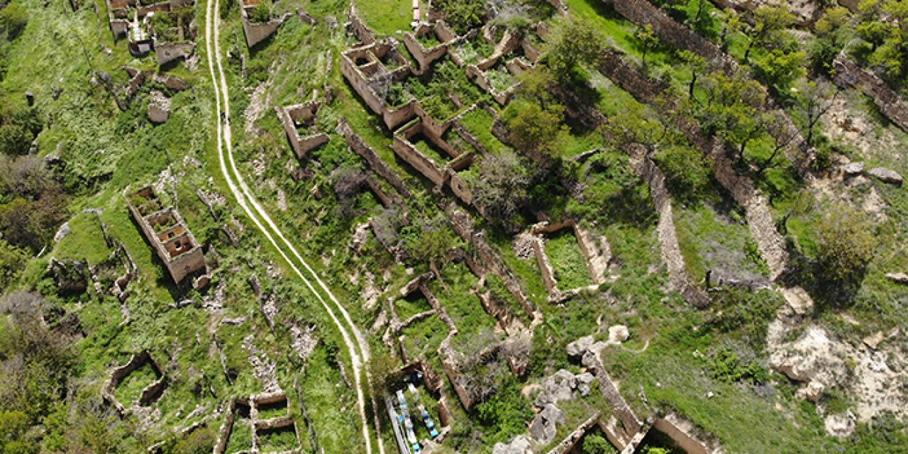 Gümüşhane'de taş evler turizme kazandırılmayı bekliyor