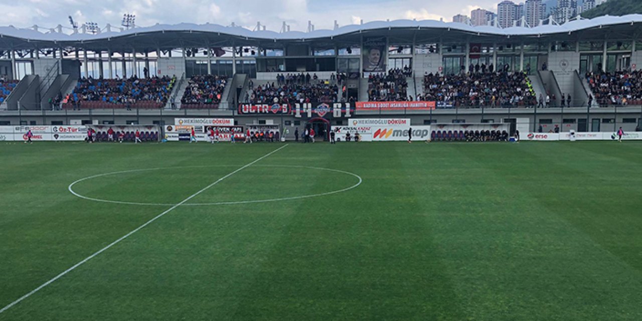 1461 Trabzon FK’nın İskenderunspor maçında Trabzonspor yönetimi tam kadro