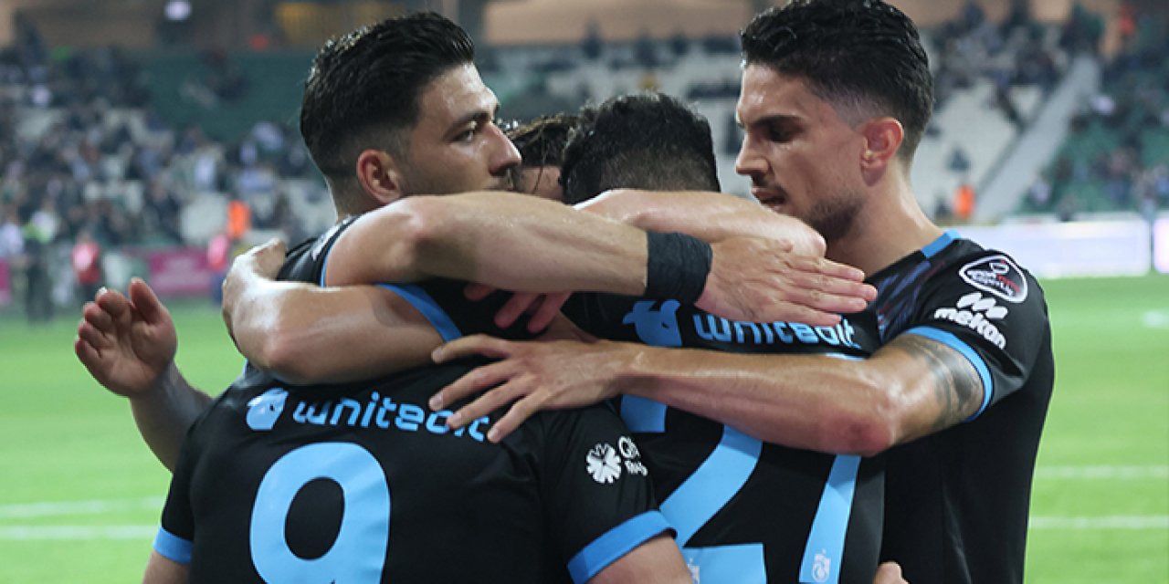 Trabzonspor deplasmanda 8 ay sonra güldü