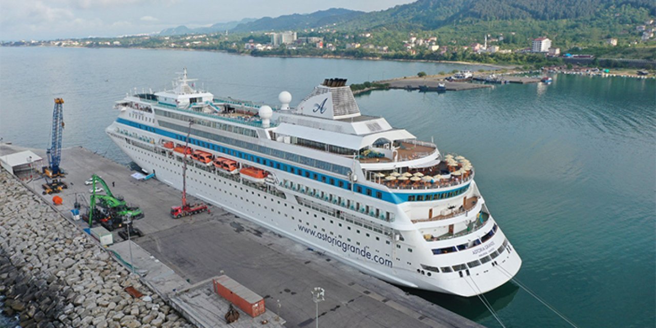 Ordu'da kruvaziyer hareketliliği