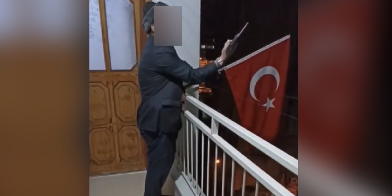 Trabzon’da silahla kutlama yapan şahıs hakkında flaş gelişme! Savcılık harekete geçti!