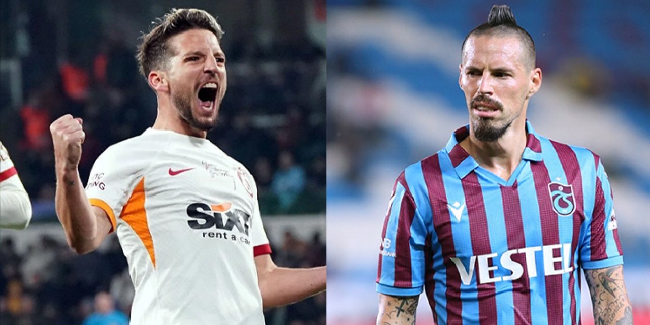 Trabzonsporlu Hamsik ve Galatasaraylı Mertens'in hayali Türkiye'de gerçek oldu!
