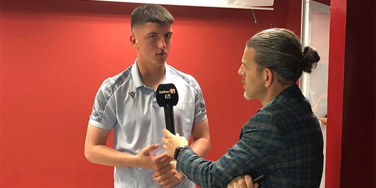 Trabzonspor’da Taha Altıkardeş: “Bu anı bekliyordum”