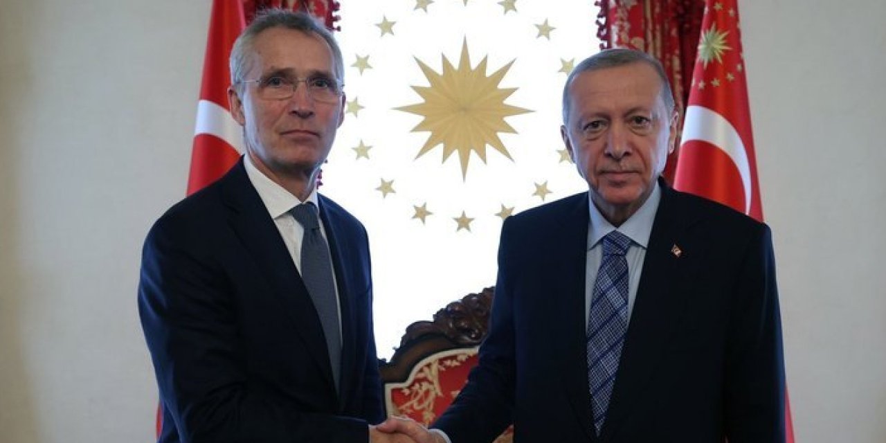 Cumhurbaşkanı Erdoğan Stoltenberg ile görüştü