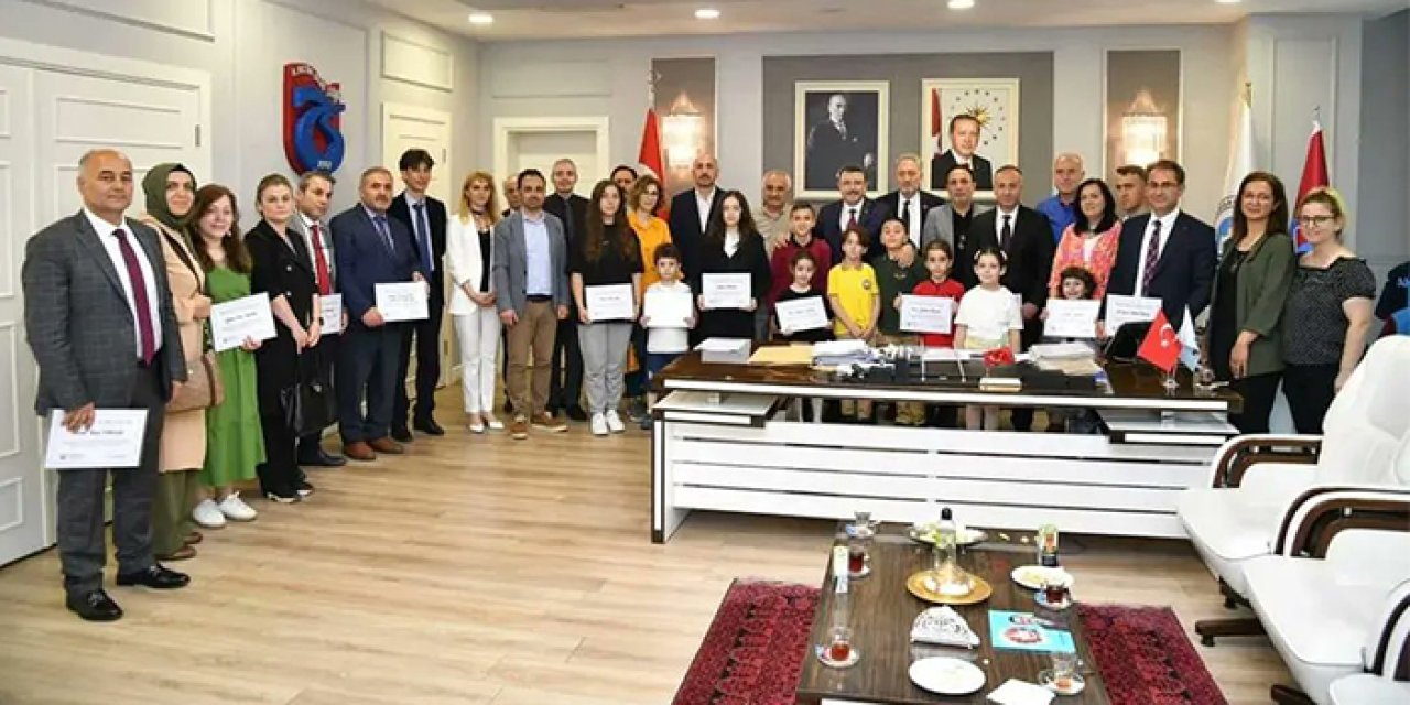 Trabzon'daki okullar bitkisel atık yağ topladı