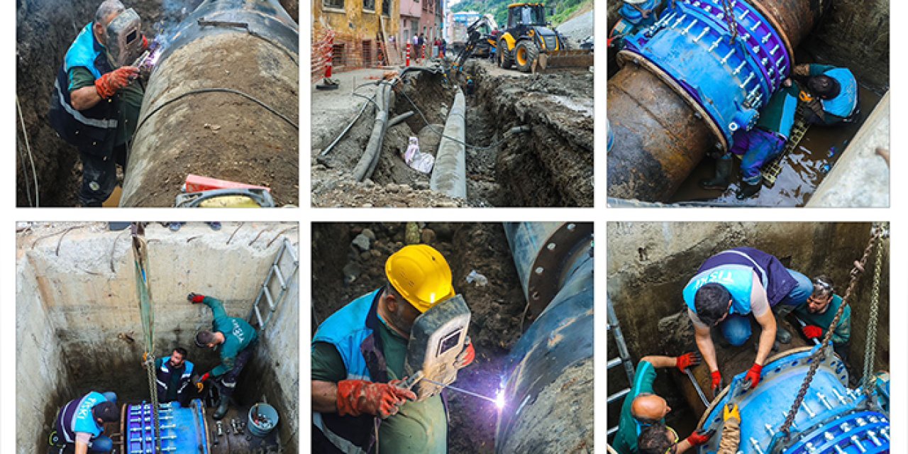 Trabzon'da 24 saat su kesintisinde yeni gelişme!