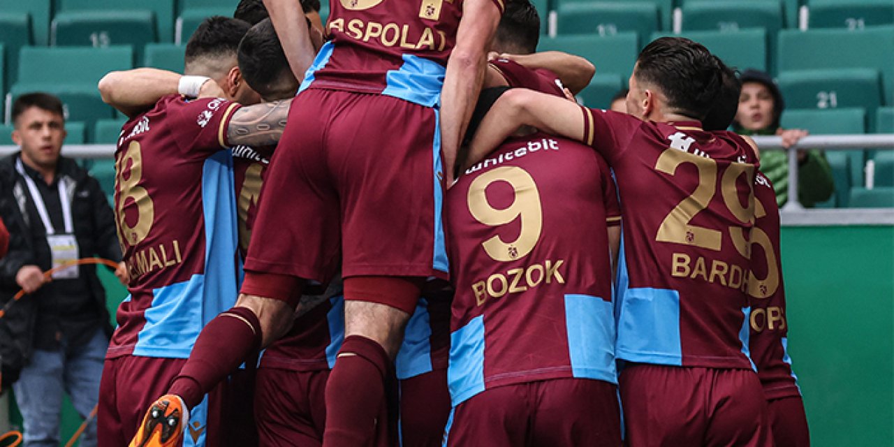Trabzonspor şampiyonluk sezonunun uzağında kaldı