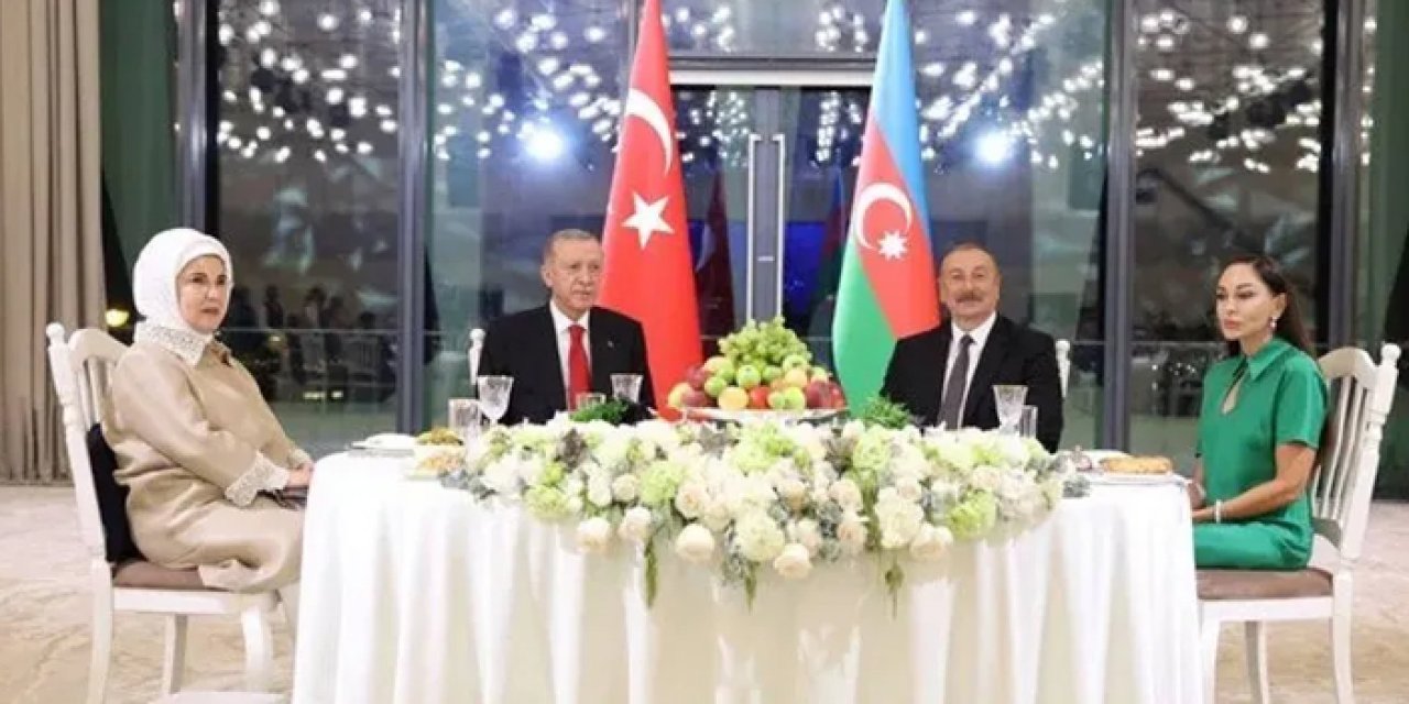 Cumhurbaşkanı Erdoğan Azerbaycan'da