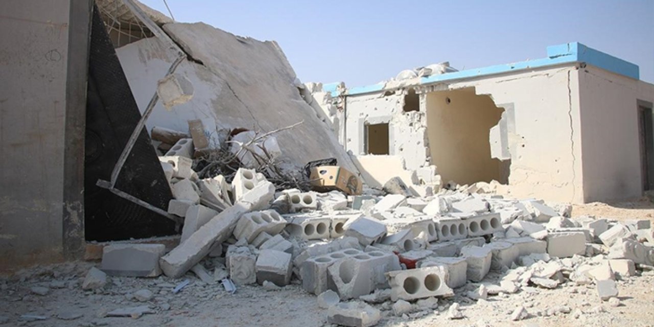 PKK/YPG'den Afrindeki briket evlere roketli saldırı