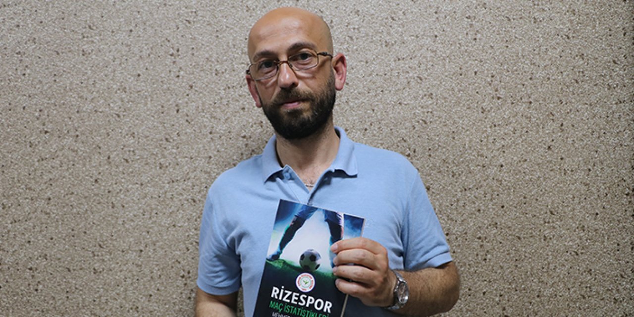 Rizespor’un 55 sezonluk maç istatistikleri kitap oldu