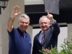 Kılıçdaroğlu'ndan Baykal'a ziyaret