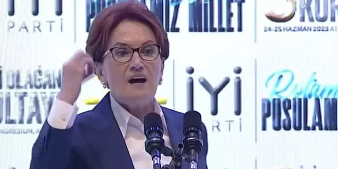 Meral Akşener'den Kurultayda çok sert sözler! "Hesap soracağım"