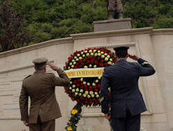 Trabzonda İspanyol askerleri anıldı