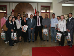 Dortmund heyeti Vali'yi ziyaret etti