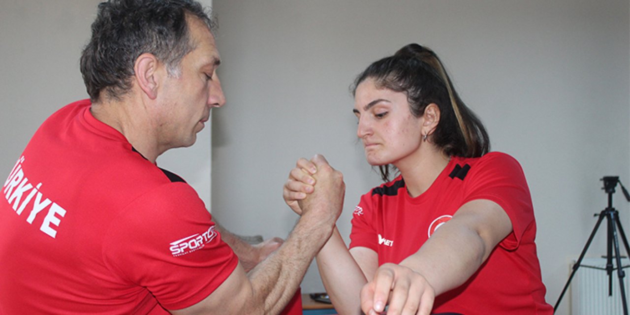 Avrupa şampiyonu milli sporcu Cansu'nun yeni hedefi dünya şampiyonluğu