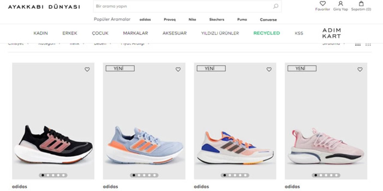 Ayakkabı Dünyası Orijinal Puma ve Adidas Ürünlerinin Adresi