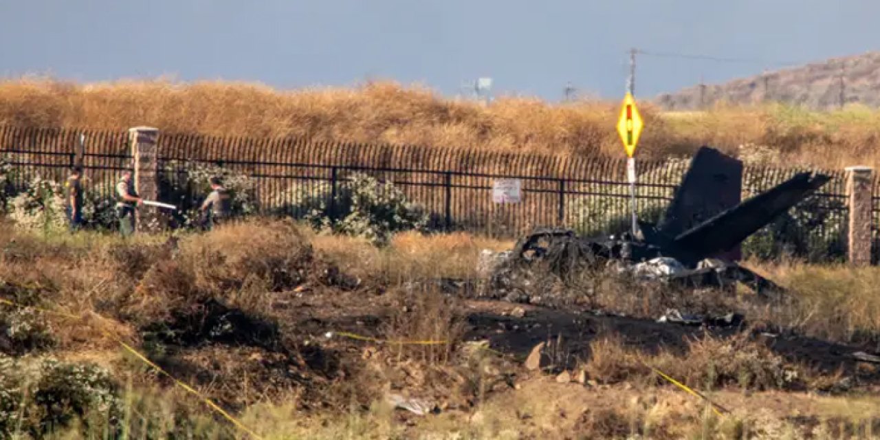 ABD'de özel jet düştü! 6 ölü