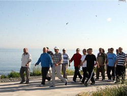 'Sağlıklı yaşam için spor' yürüyüşü