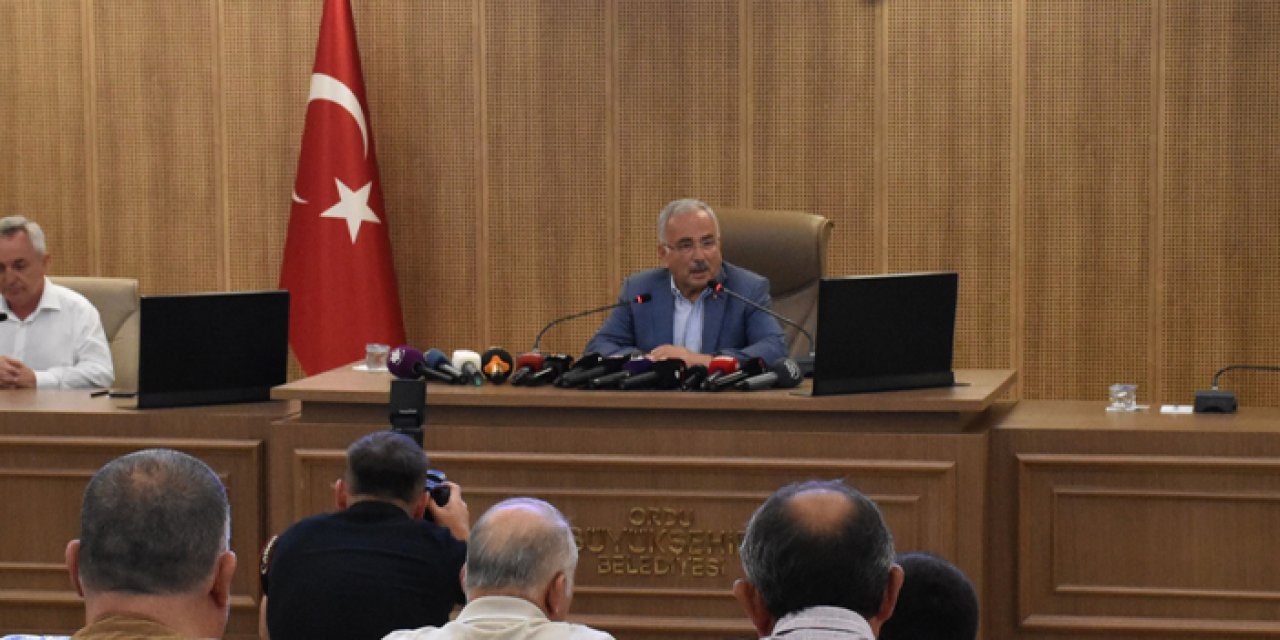 Ordu Büyükşehir Belediye Başkanı Mehmet Hilmi Güler'den sağanak değerlendirmesi