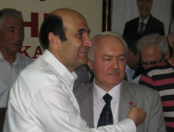 70 kişi törenle CHP'ye katıldı