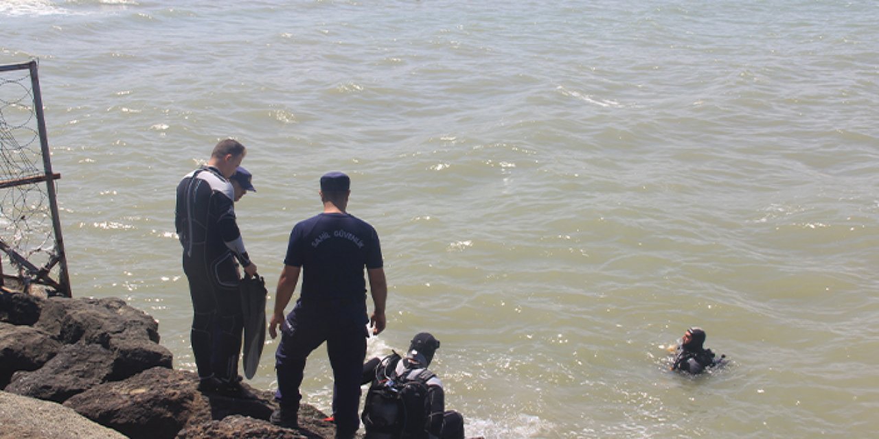 Samsun'da denizde kaybolmuştu! Arama çalışmaları başladı
