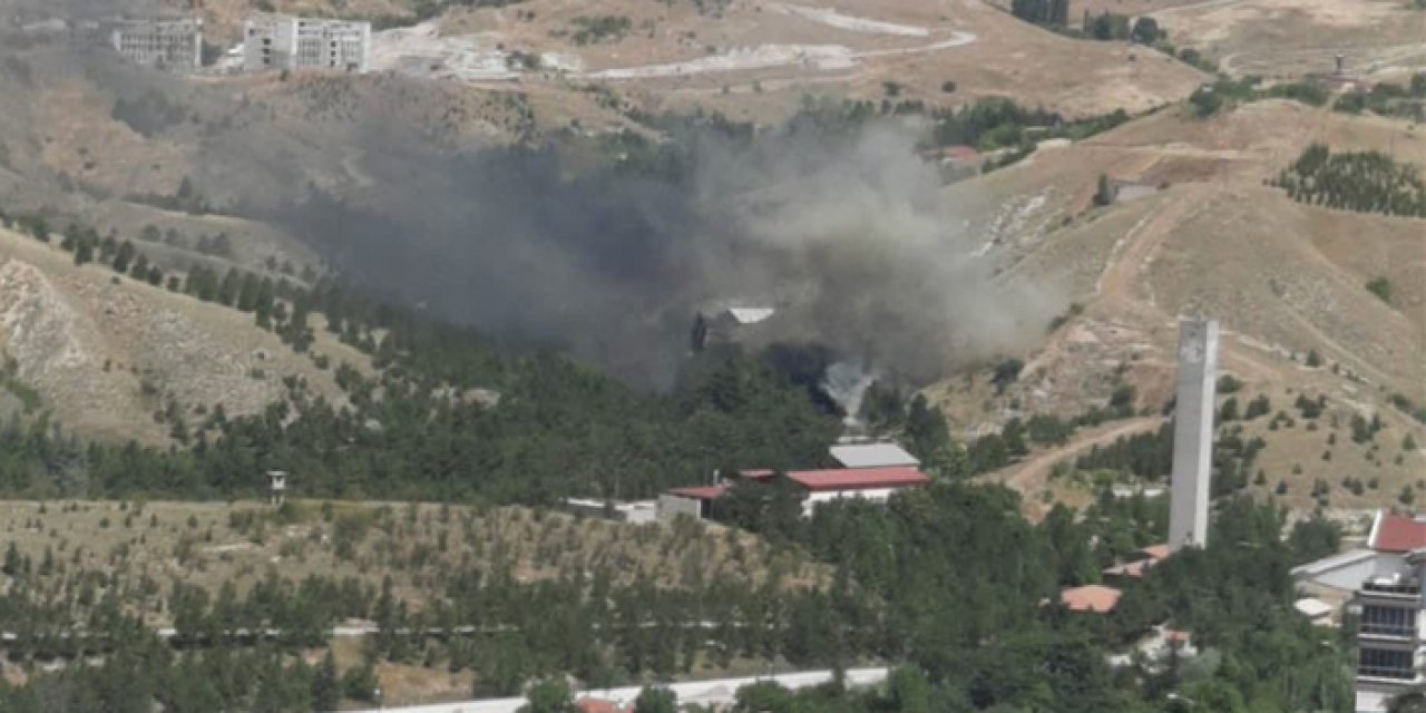 Ankara'daki MKE fabrikasında patlama! Yaralılar var