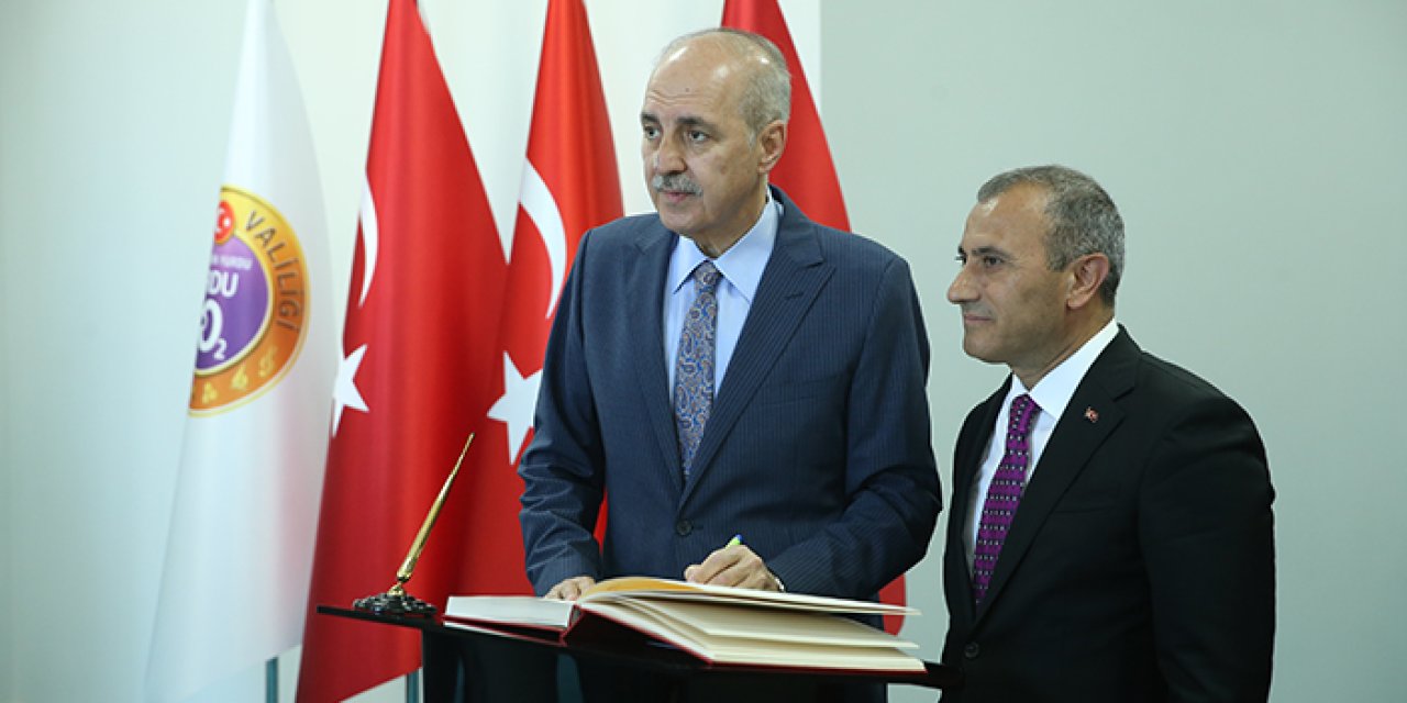 TBMM Başkanı Numan Kurtulmuş Ordu'da konuştu