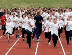 Trabzon'da "Olimpik Gün" koşusu