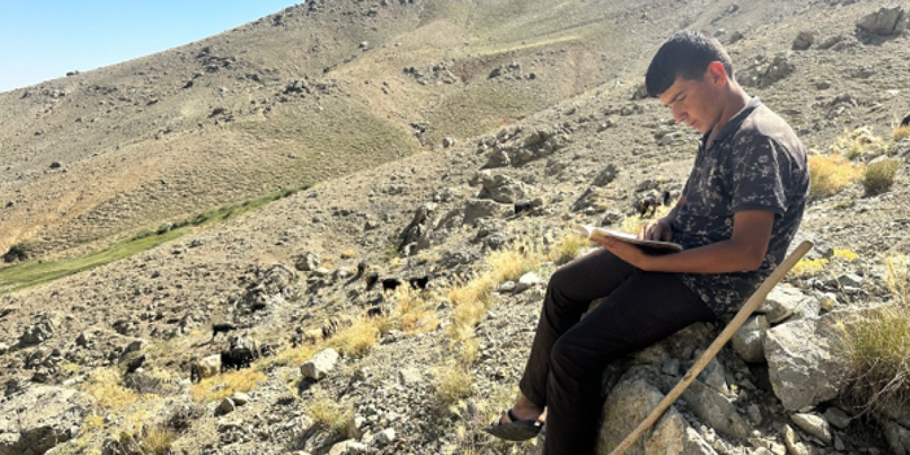 Yaylada çobanlık yapan Muhammet, LGS'de Türkiye 2.'si oldu