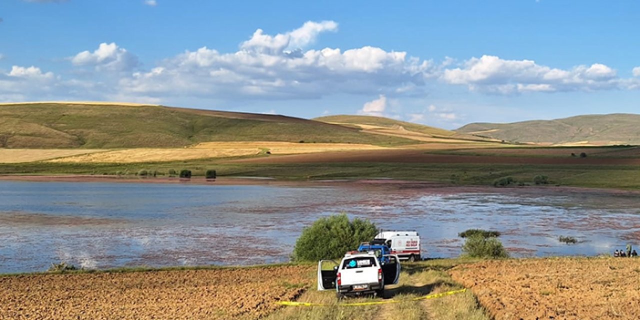 Bayburt'ta balık tutmak için gölete girmişti! Bir süre sonra gözden kayboldu